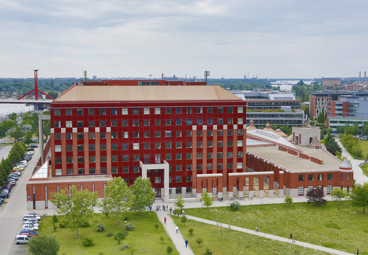 The Lágymányos campus at ELTE